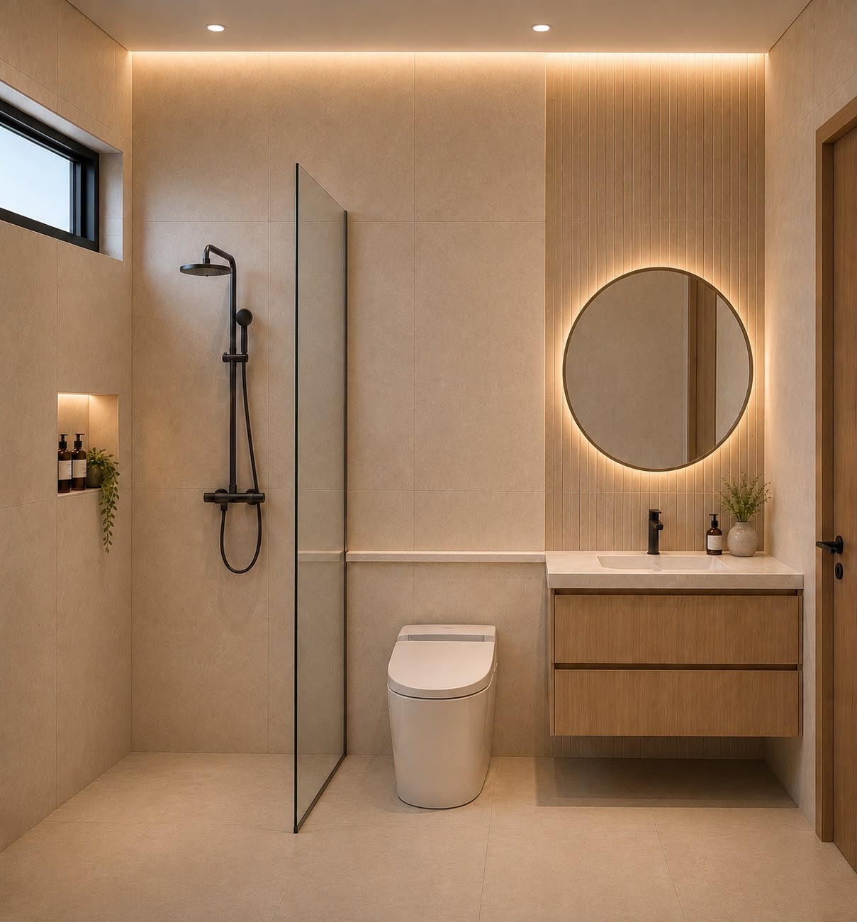 Sivana Hills guest bathroom