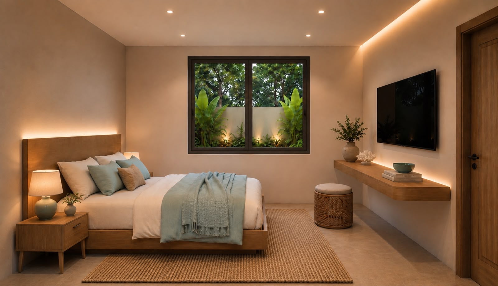 Sivana Hills guest bedroom
