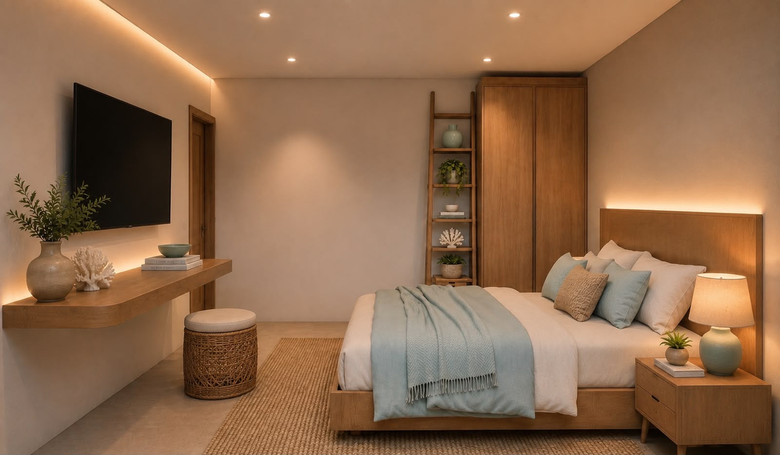 Alternative Sivana Hills guest bedroom view