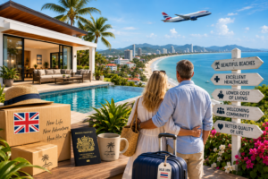 Thinking about moving to Hua Hin from the UK? Discover the cost of living, healthcare, property options, lifestyle benefits, retirement opportunities, and everything British expats need to know before relocating to Hua Hin, Thailand.