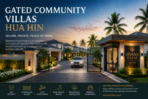 Gated Community Villas Hua Hin | Secure Luxury Villas in Hua Hin. Sivana Villas