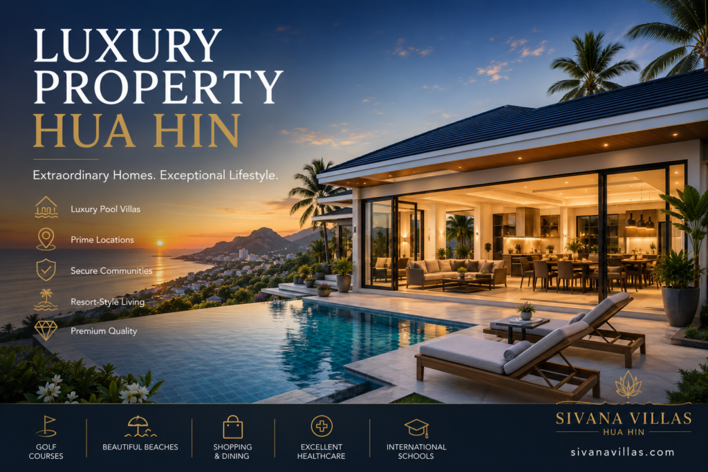 Luxury Property Hua Hin | Premium Villas & Luxury Homes for Sale. Sivana Villas
