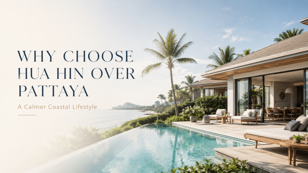 Why Choose Hua Hin Over Pattaya? | Hua Hin Property Buyer Guide.Sivana villas