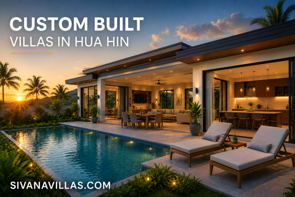 Custom Built Villas in Hua Hin | Luxury Bespoke Homes | Sivana Villas.