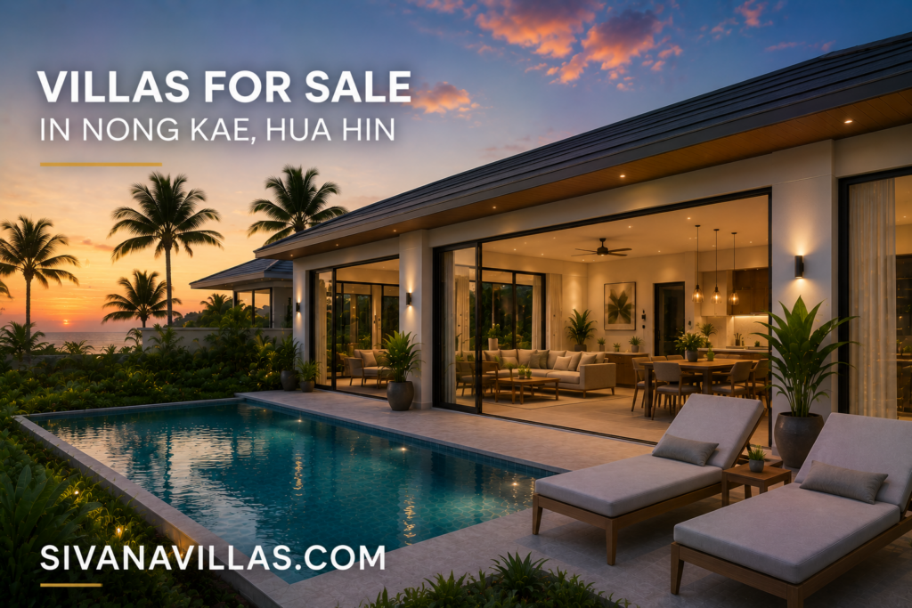 Villas for Sale in Nong Kae Hua Hin | Luxury Pool Villas | Sivana Villas