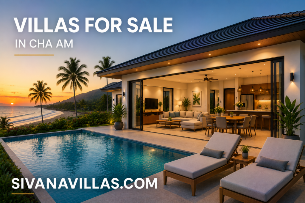 Villas for Sale in Cha-am | Luxury Pool Villas Near Hua Hin | Sivana Villas.