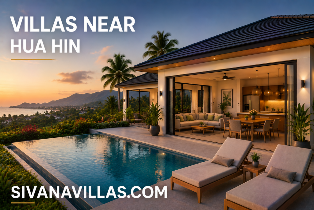 Villas Near Hua Hin | Luxury Private Pool Villas | Sivana Villas.
